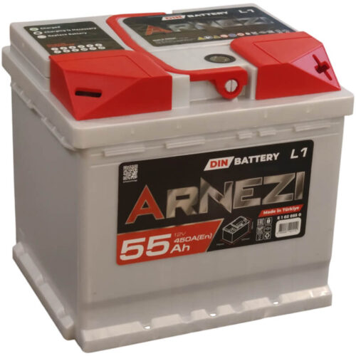 Аккумулятор Arnezi 55 А/ч 450 А обратной полярности
