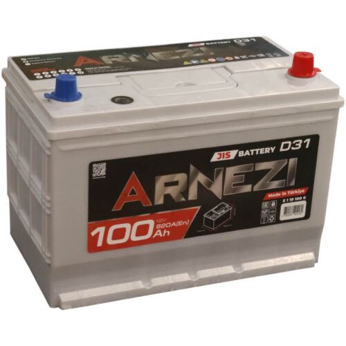 Аккумулятор Arnezi Asia 125D31L 100 А/ч 820 А обратной полярности