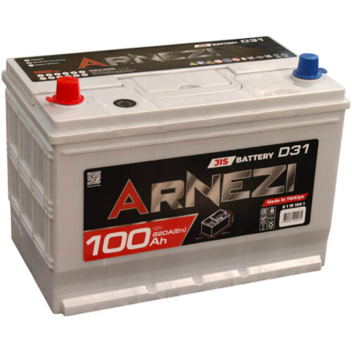 Аккумулятор Arnezi Asia 125D31R 100 А/ч 820 А прямой полярности