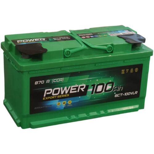 Аккумулятор Power 100 А/ч 870 А обратной полярности