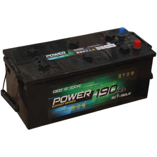 Аккумулятор Power 190 А/ч 1300 А обратной полярности, конус