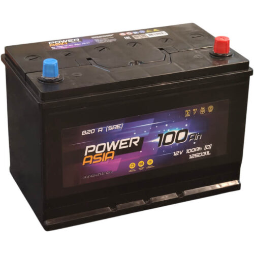 Аккумулятор Power Asia 100 А/ч 820 А обратной полярности