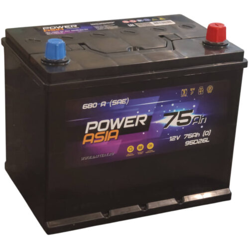 Аккумулятор Power Asia 75 А/ч 680 А обратной полярности