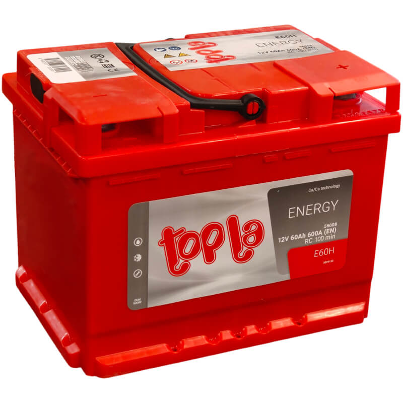 Аккумулятор Topla (Tab) 60 А/ч 600 А обратной полярности