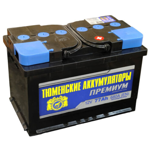 Тюменский аккумулятор (Премиум) 77 А/ч 680 А обратной полярности
