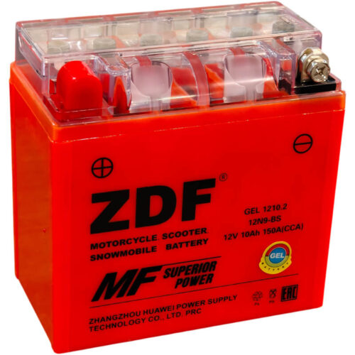 ZDF Moto Battery GEL 1210.2 12 V 10 А/ч 150 A прямой полярности