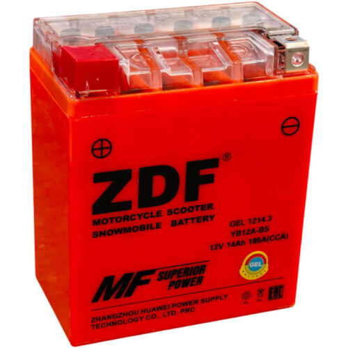 ZDF Moto Battery GEL 1214.3 12 V 14 А/ч 185 А прямой полярности